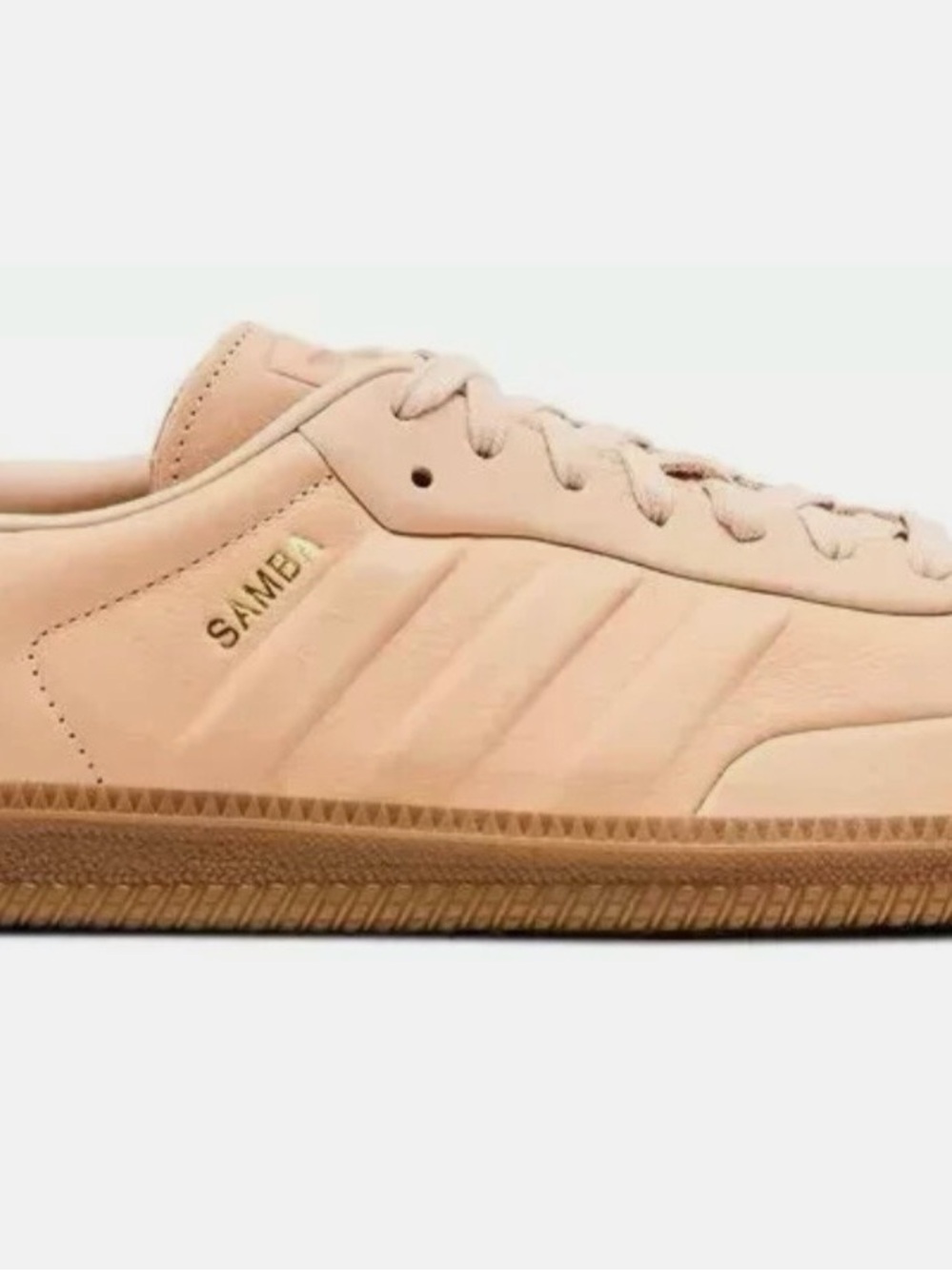 Adidas Samba OG Sneakers Halo Blush Gum Sole Women’s 6.5 Men’s 5.5 NWT - Picture 2 of 8